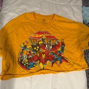 Marvel Comics Bold Yellow Tee